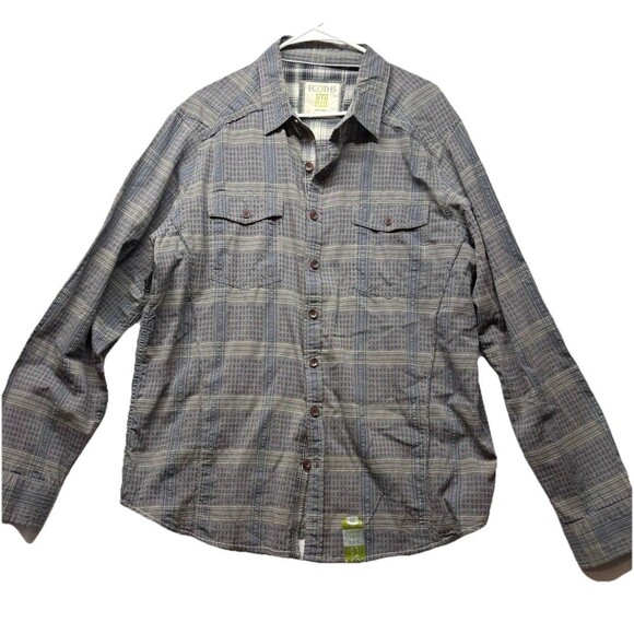 Ecoths Other - Ecoths Men's XL Button Down Long Sleeve Shirt Organic Cotton NWOT